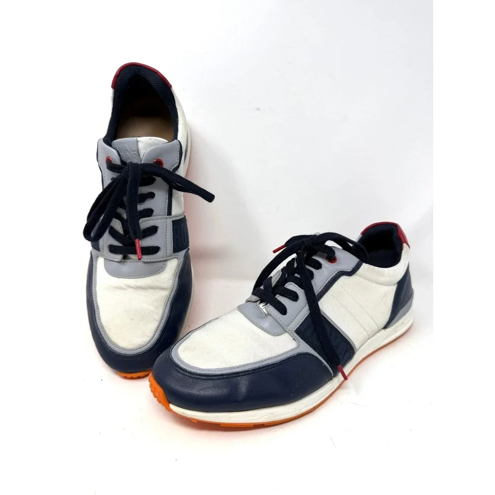 Royal Albartross Strider Lite Mens Spikeless Golf Shoes Sneakers Navy White 9 42